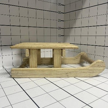 Сани декоративные