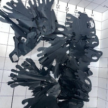 Бумажная гирлянда призраки черные