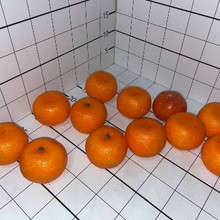 Мандарины пластик