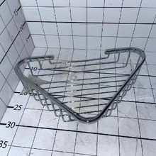 Решетка угловая BASKET 25*25*h9см хром