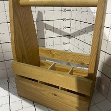 Ящик под бутылки 6 ячеек