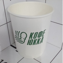 Стаканчики «КОФЕ ЮККА» Белые 250мл