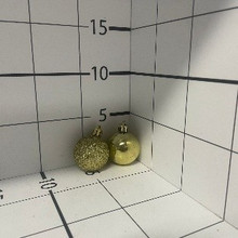Шар пластик желтый 4см