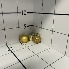 Шар пластик желтый 3см