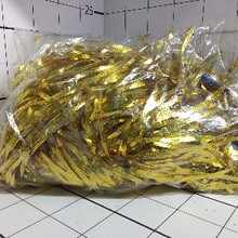 Дождик золото бу перемешан