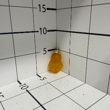 Елочные игрушки мишка, стекло
