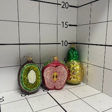 Елочная игрушка (фигурка формовая) стекло в ассортименте