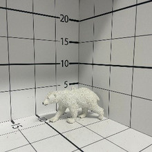 Медведь белый фигурка
